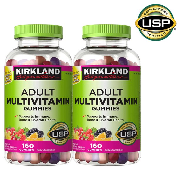 Kirkland Signature Adult Multivitamin, 320 Gummies