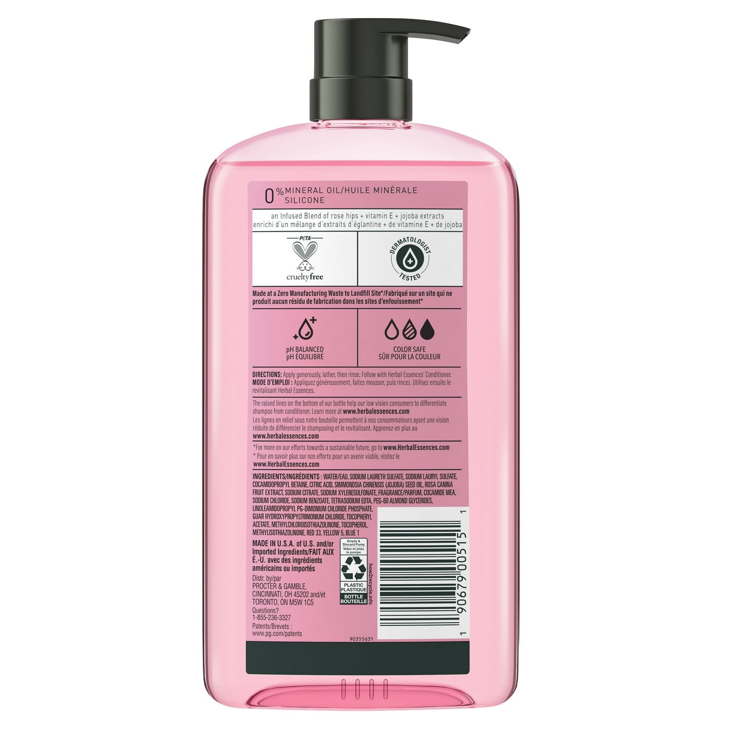 Herbal Essences Rose Hips Smooth Shampoo, 29.2 fl oz