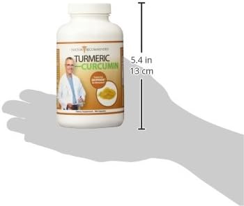 Turmeric Curcumin - 2250mg/d - Veggie Caps -180 Count