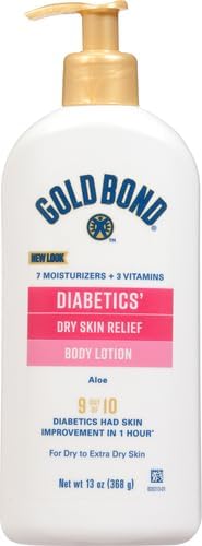 Gold Bond Diabetics' Dry Skin Relief Body Lotion, 13 oz