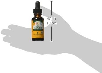 Herb Pharm Kids Certified- Alcohol-Free Sinus Samurai Liquid Herbal , Organic, 1 Fl Oz