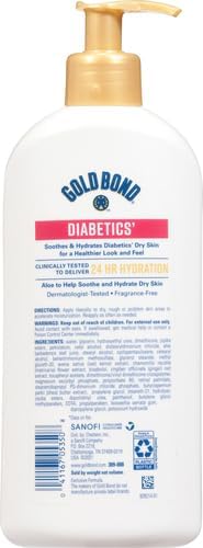 Gold Bond Diabetics' Dry Skin Relief Body Lotion, 13 oz