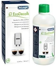 De'Longhi EcoDecalk Descaler, Eco-Friendly Universal Descaling Solution for Coffee & Espresso Machines, 16.90 oz (5 uses)