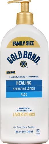 Gold Bond Ultimate Healing Skin Therapy Lotion Family Size, Aloe, 20 Ounce