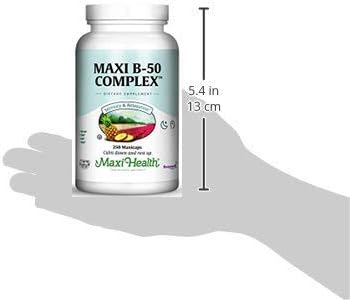 Maxi-Health Vitamin B-50 Complex -250 Capsules