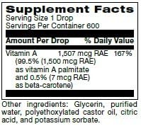 Micellized Vitamin A 1 oz  5,025 IU Per Drop Pure Vitamin A  Adaptogen Research…