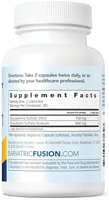 Bariatric Fusion Bone and Joint Support - 60 Capsules