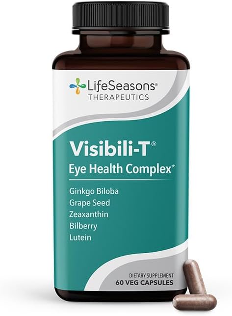 LifeSeasons Visibili-T - Eye Health Vision Supplement 60 Capsules