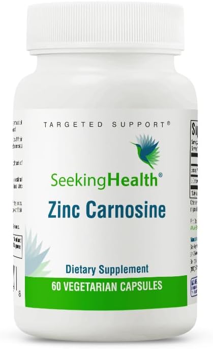 Seeking Health Zinc Carnosine -  60 Capsules