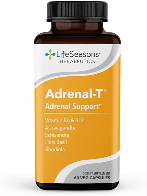 LifeSeasons - Adrenal-T - Adrenal Fatigue Support Supplement  60 Capsules