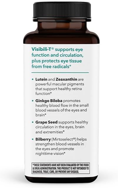 LifeSeasons Visibili-T - Eye Health Vision Supplement 60 Capsules