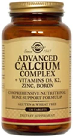 Solgar Advanced Calcium Complex Tablets, 120 Ct