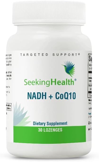 Seeking Health NADH + CoQ10 -30 Lozenges