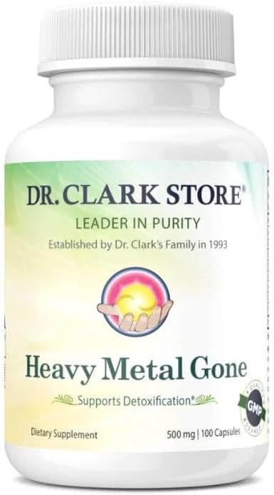 Dr Clark Store Heavy Metal Gone, 500 mg 100 Capsules