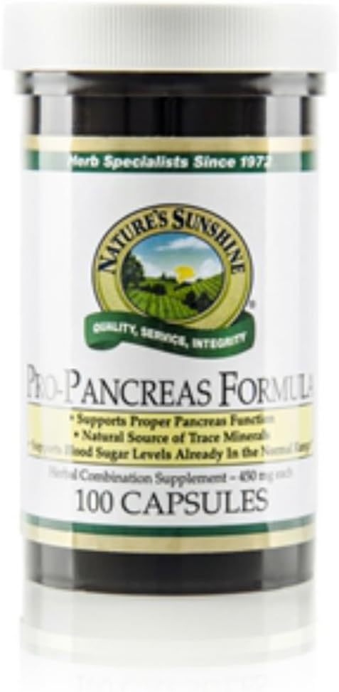 Nature's Sunshine Pro-Pancreas, 100 Capsules