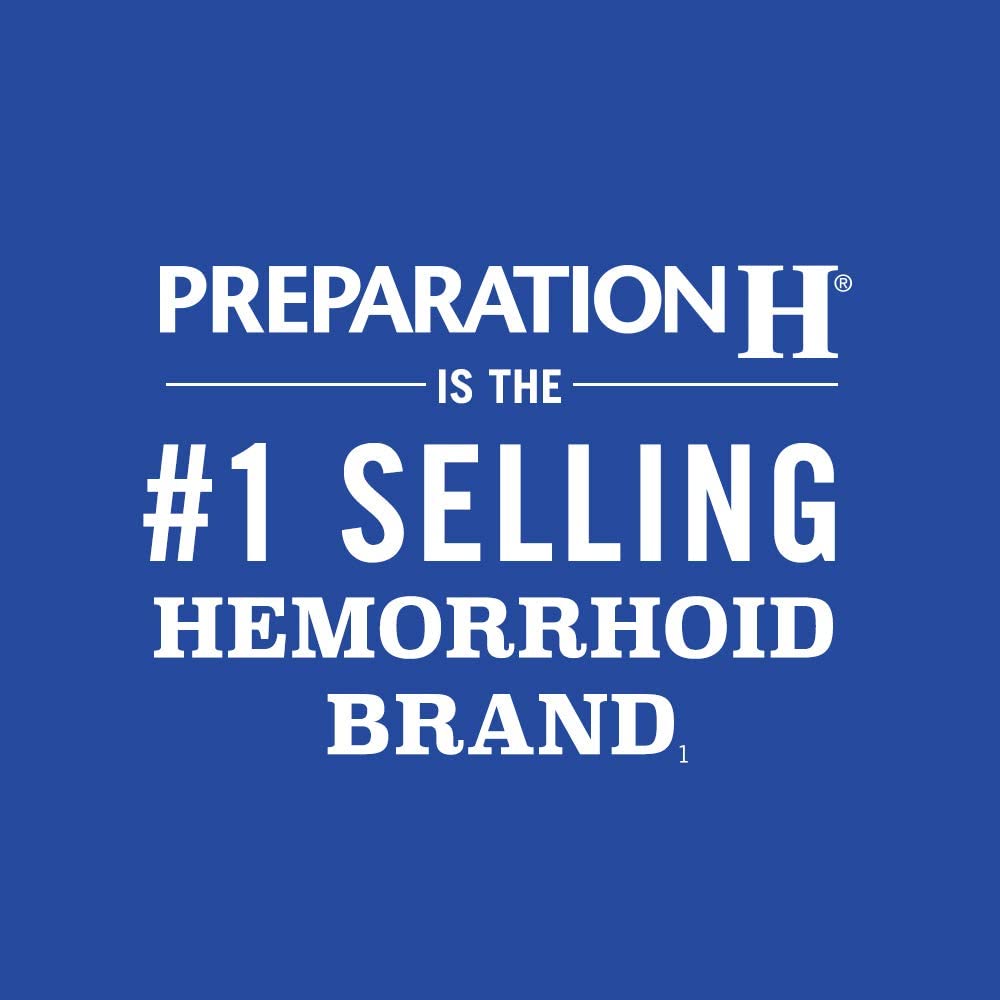 Preparation H Hemorrhoid Cooling Gel with Aloe for Fast Discomfort Relief - 1.8 Oz Tube