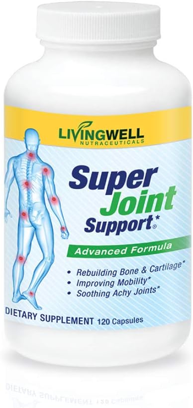 Glucosamine, Collagen, MSM & Chondroitin Joint Support Supplement -  120 Count