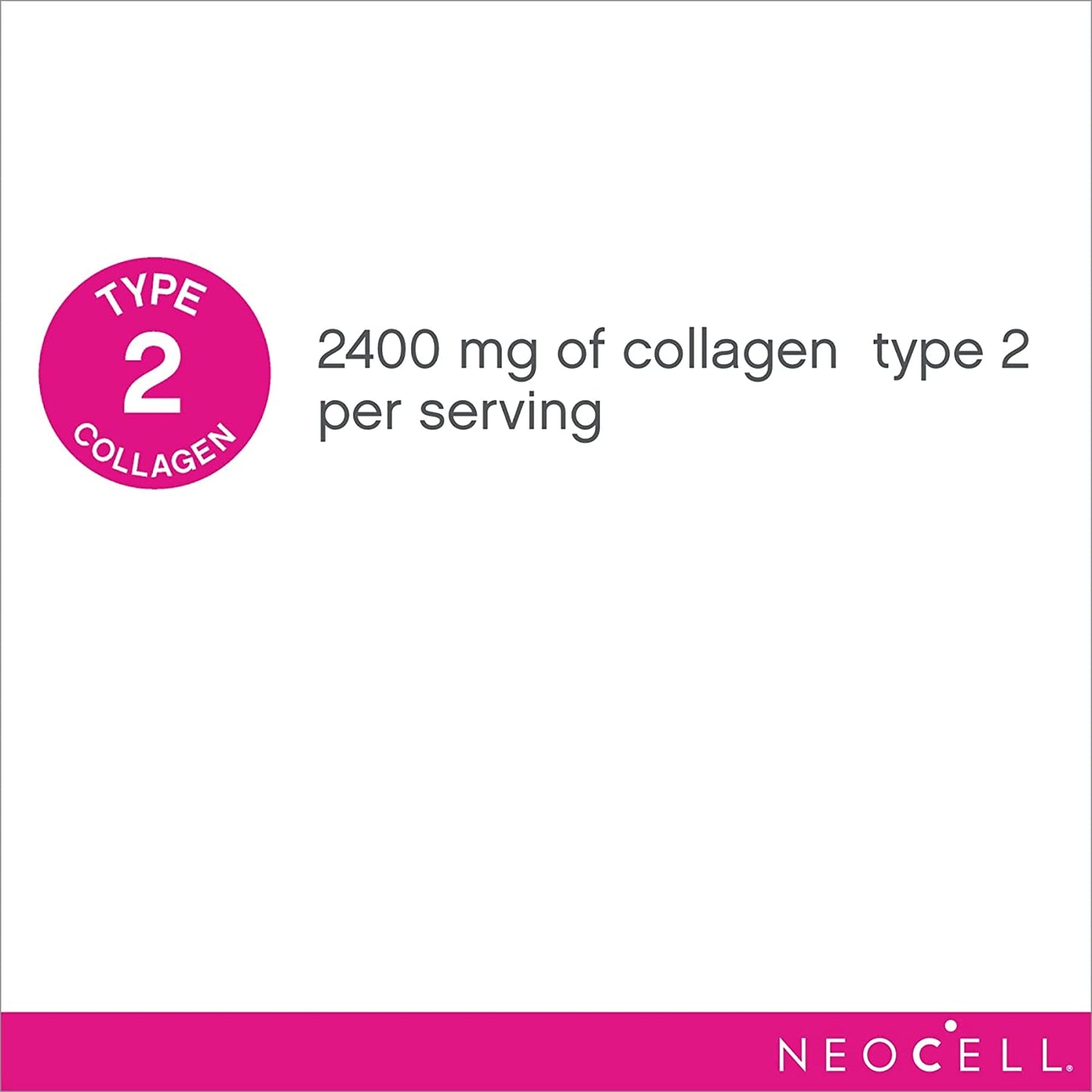 NeoCell Joint Complex, Type 2 Hydrolyzed Collagen Plus Joint & Cartilage Support, 120 Capsules