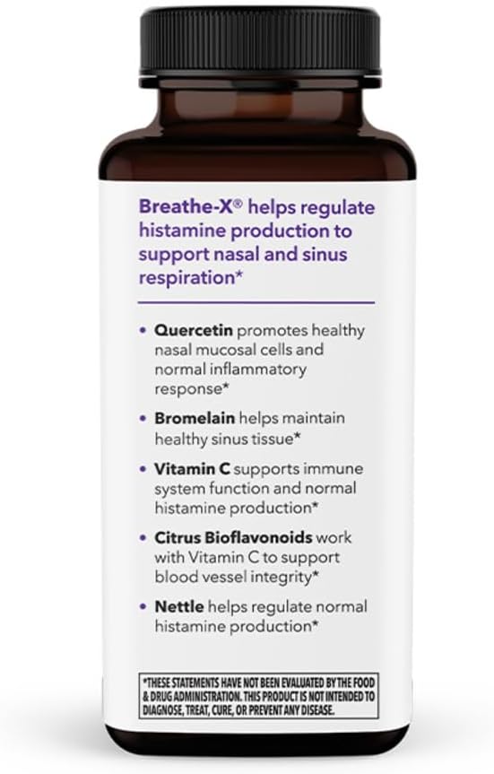 Breathe-X - Allergy & Sinus Relief Supplement 90 Capsules