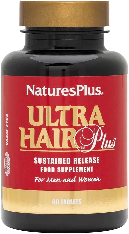 NaturesPlus Ultra Hair, Sustained Release - 60 Vegetarian Tablets