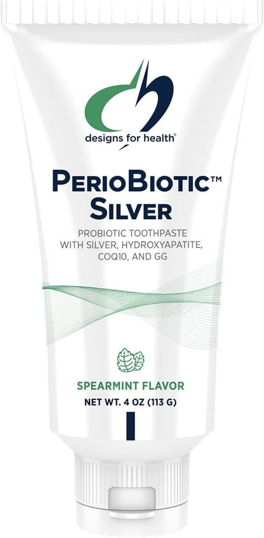 Designs for Health PerioBiotic Silver Hydroxyapatite Toothpaste - 4oz