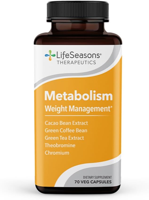 Metabolism - Weight Control Support & Energy Boosting Supplement  70 Capsules