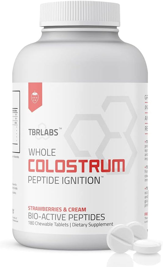 Bovine Colostrum Chewable 180 Tablets