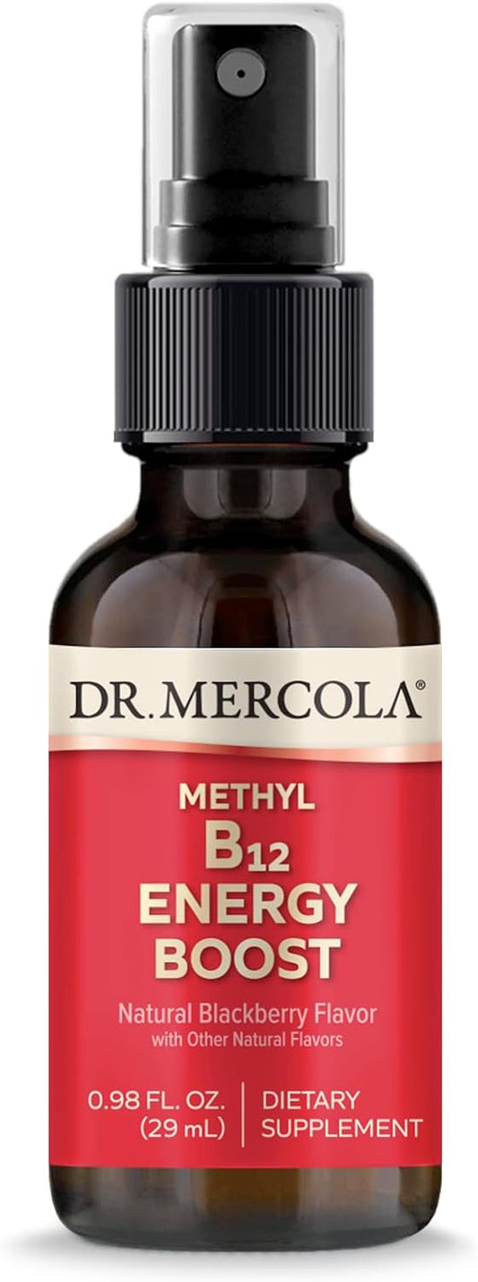 Dr. Mercola,Vitamin Methyl B12 Energy Boost Spray