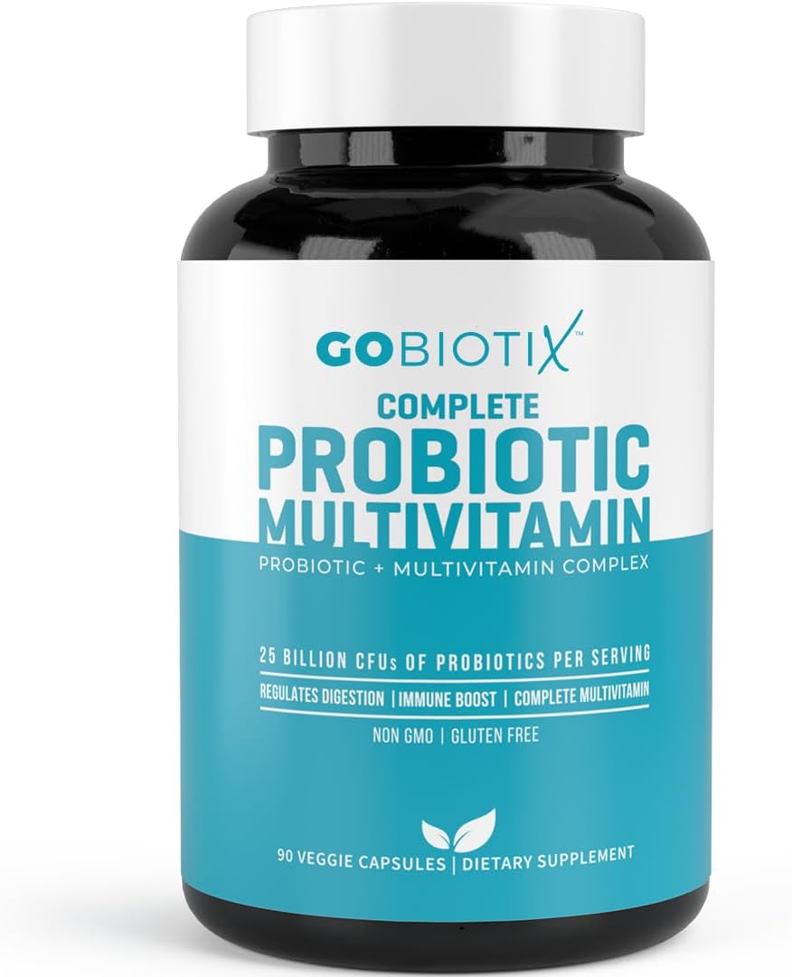 GOBIOTIX Probiotic Multivitamin Supplement - 90 Capsules