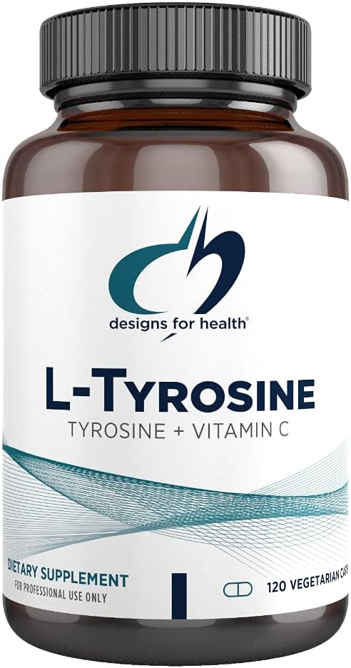 Designs for Health L-Tyrosine 1200mg -120 Capsules