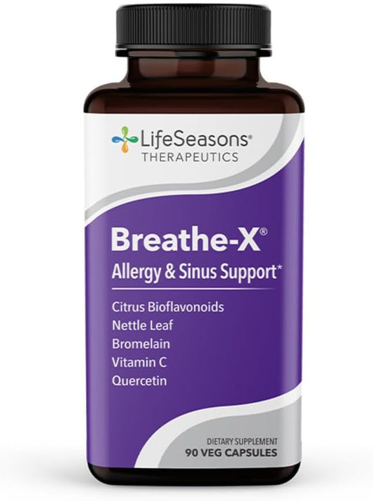 Breathe-X - Allergy & Sinus Relief Supplement 90 Capsules