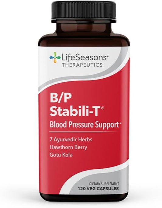 LifeSeasons B/P Stabili-T - Blood Pressure Support 120 Capsules