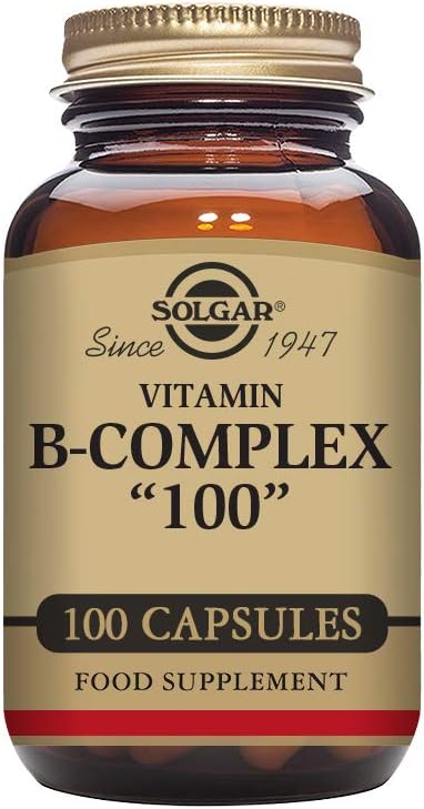 Solgar B-Complex Heart Health - Nervous System Support 100 capsules