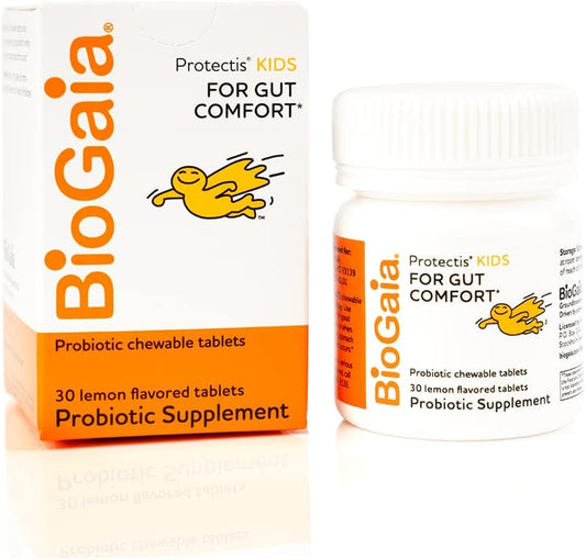 BioGaia Protectis Chewable Tablets for Toddlers, Kids, and  30 Tablets