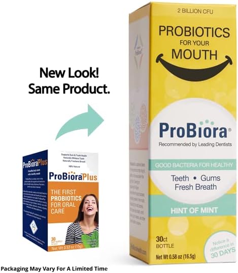 ProBiora Hint of Mint Oral-Care Chewable Probiotic Tablets  30 count