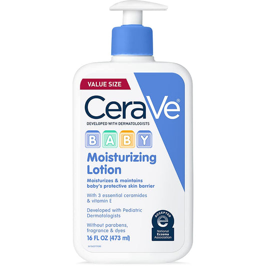 CeraVe Baby Lotion Gentle Baby Skin Care with Ceramides