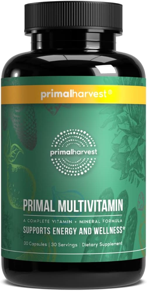 Primal Harvest Multivitamin for Women and Men- 30 Capsules