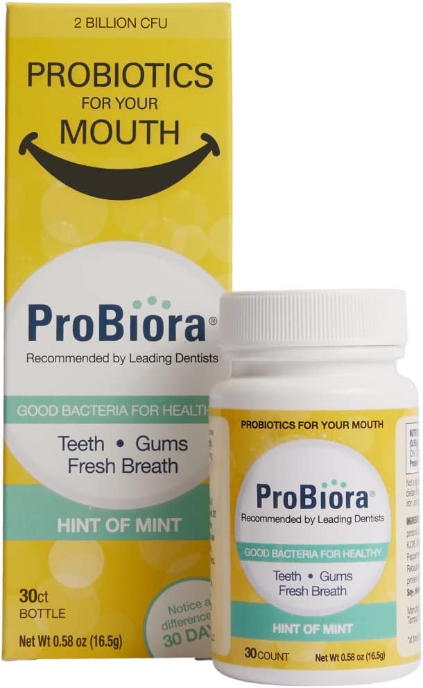 ProBiora Hint of Mint Oral-Care Chewable Probiotic Tablets  30 count