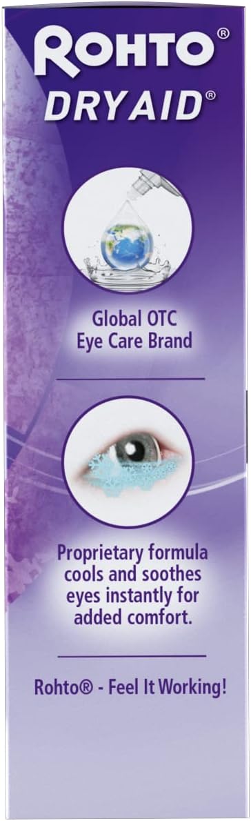 Rohto DryAid Eye Relief Lubricant Eye Drops