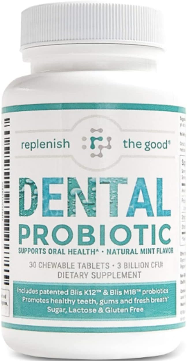 Replenish the Good Dental Probiotic | Vegan Supplements 30 count