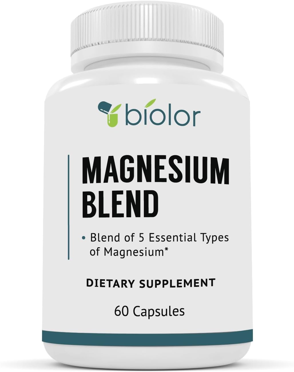 Biolor Magnesium Complex Supplement ,60 capsules