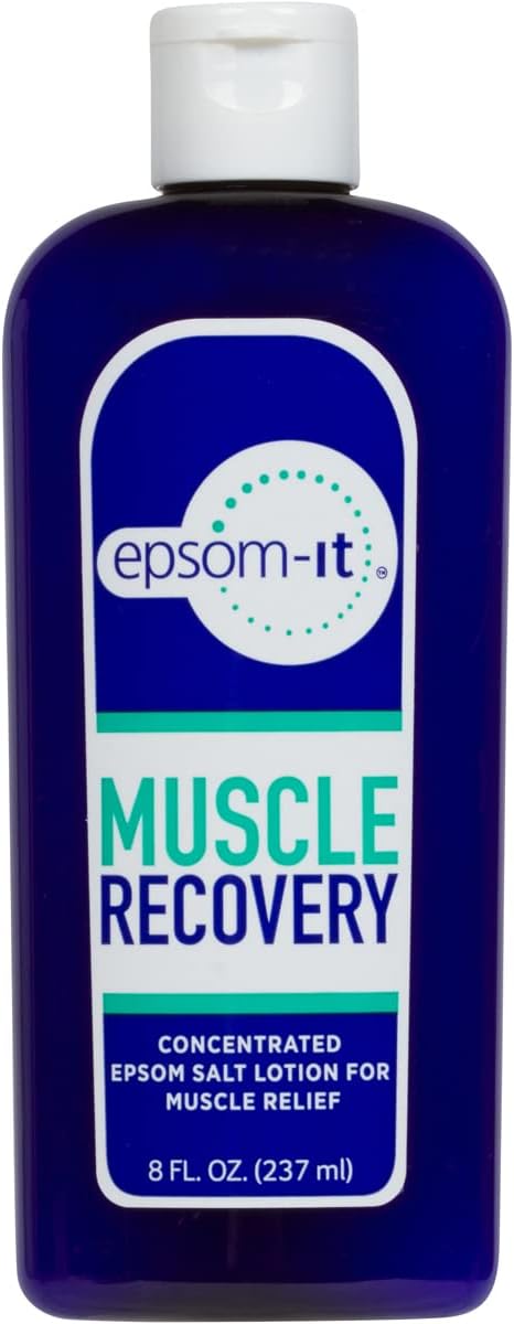 Epsom-IT Soothing Lotion for Muscles Natural,8 fl oz