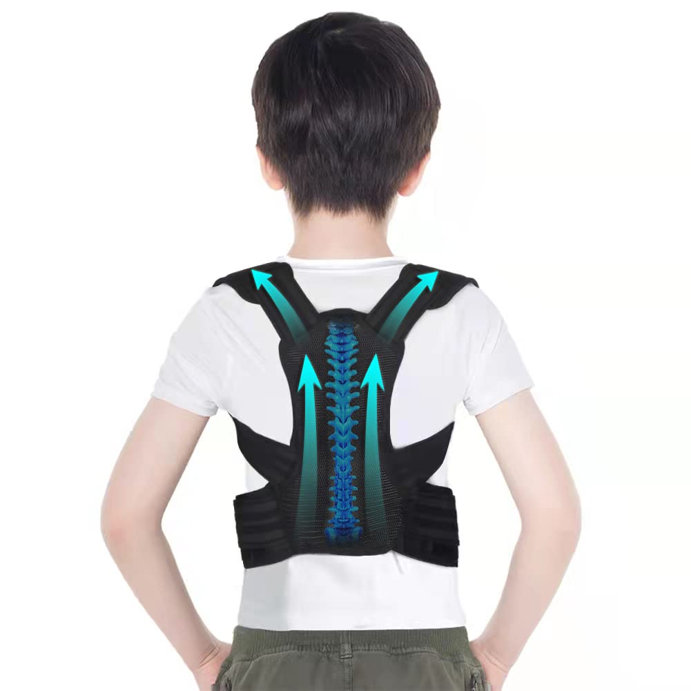 Posture Corrector for Kids, Upper Back Posture Brace for Teenagers Back