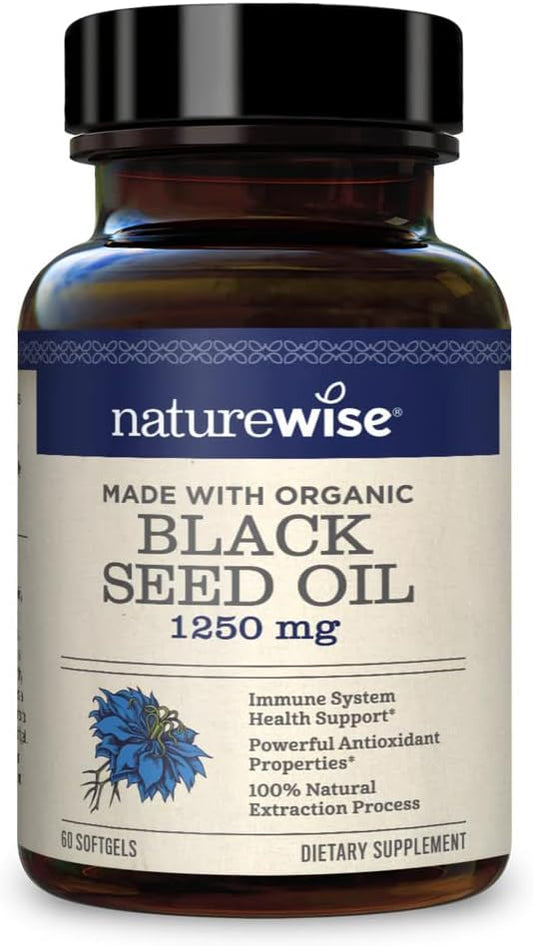 NatureWise Black Seed Oil 60 Count