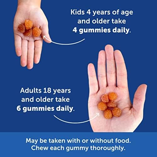 SmartyPants Daily Family Multivitamin Gummy: Vitamin C, Vitamin D3, & Zinc for Immunity 200 count