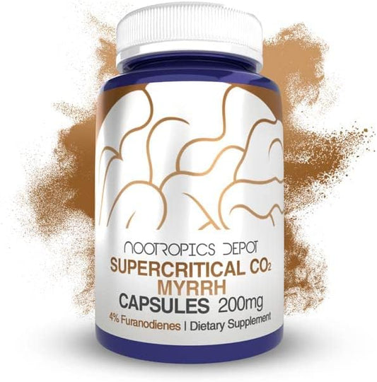 Nootropics Depot Supercritical CO2 Myrrh Extract  30 Capsules