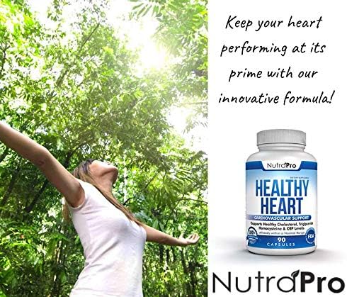 NutraPro Healthy Heart - Heart Health Supplements 90 capsules