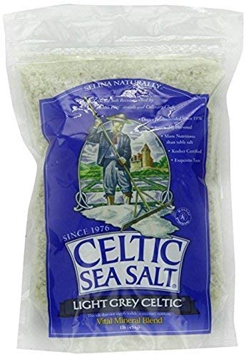 Light Grey Celtic coarse sea salt, 1 lb