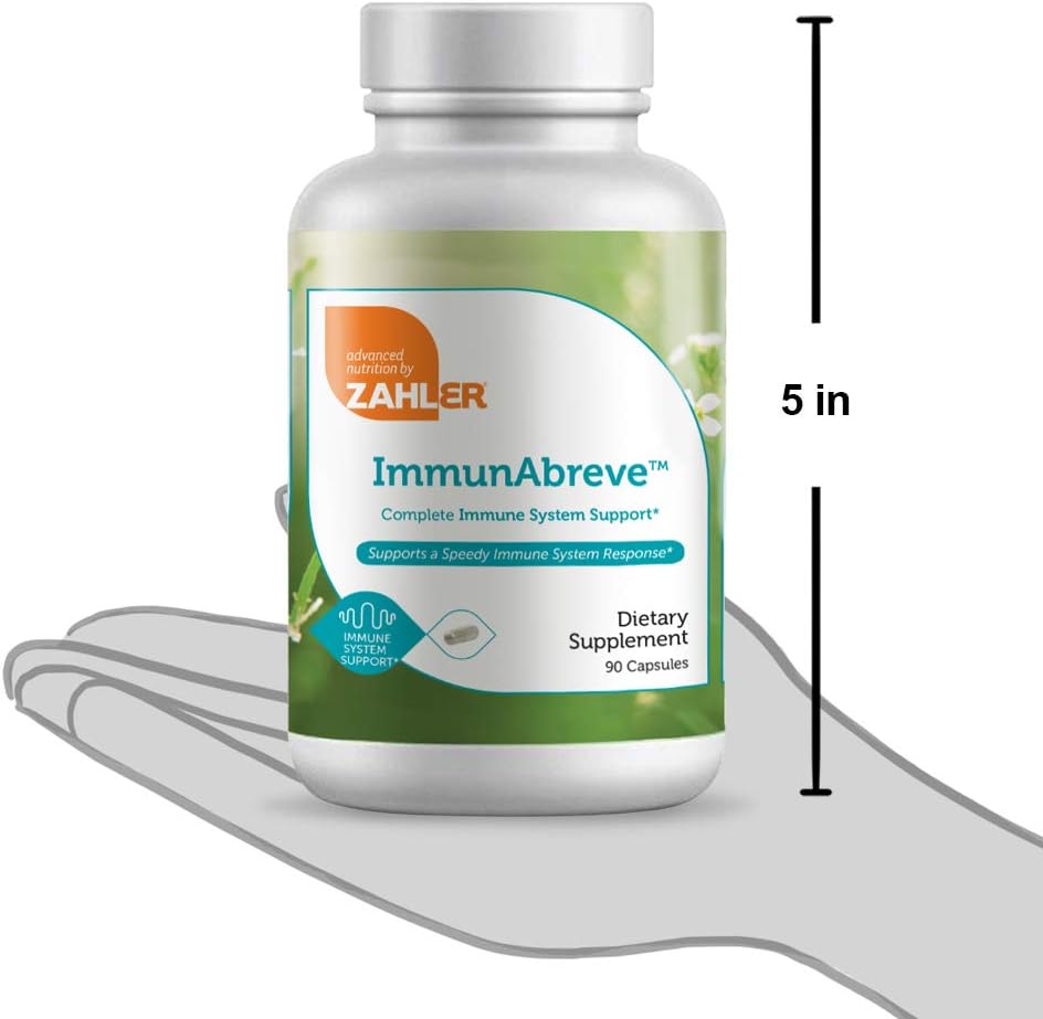 Zahler ImmunAbreve, Powerful Immune System Support,90 Capsules