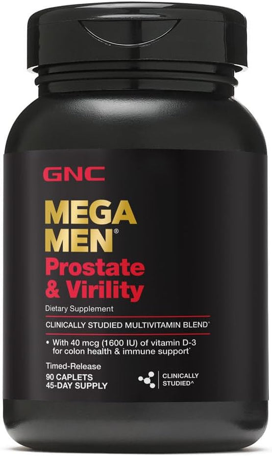 GNC Mega Men Prostate and Virility 90 Caplets